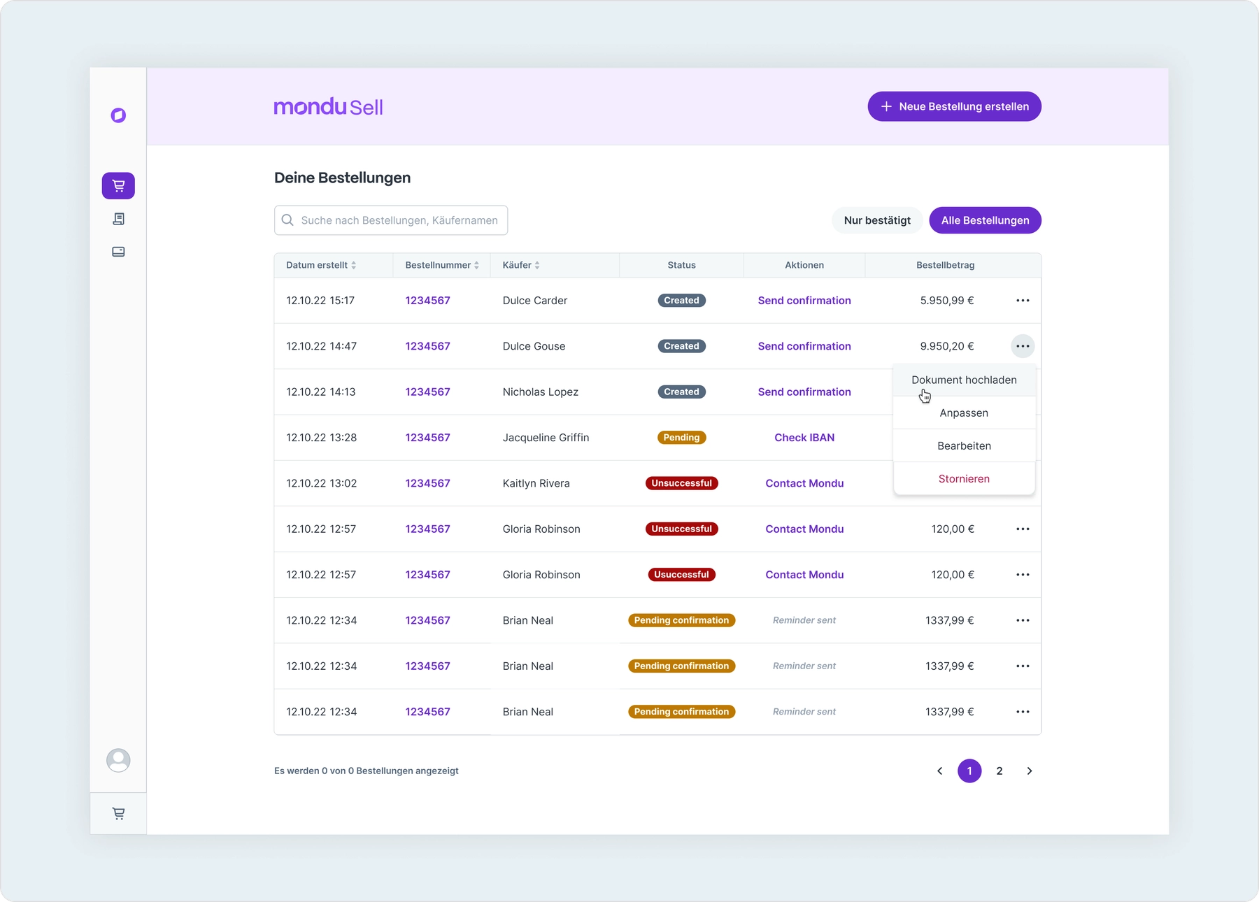 In-store Sales App aka MonduSell