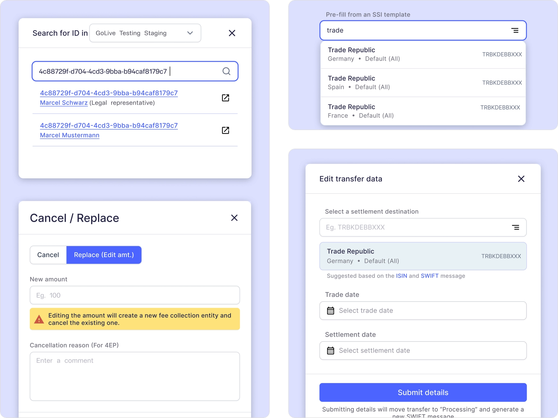 Modals In The Dashboard